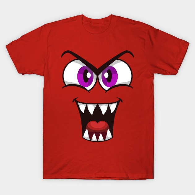 Big angry face T-Shirt by Fun Planet